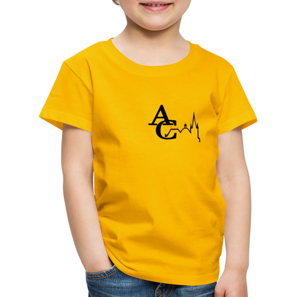 Kinder Premium T-Shirt - Sonnengelb