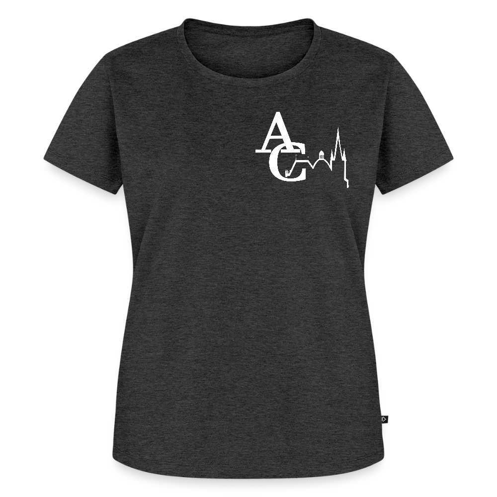 AC Frauen Premium T-Shirt - Anthrazit meliert