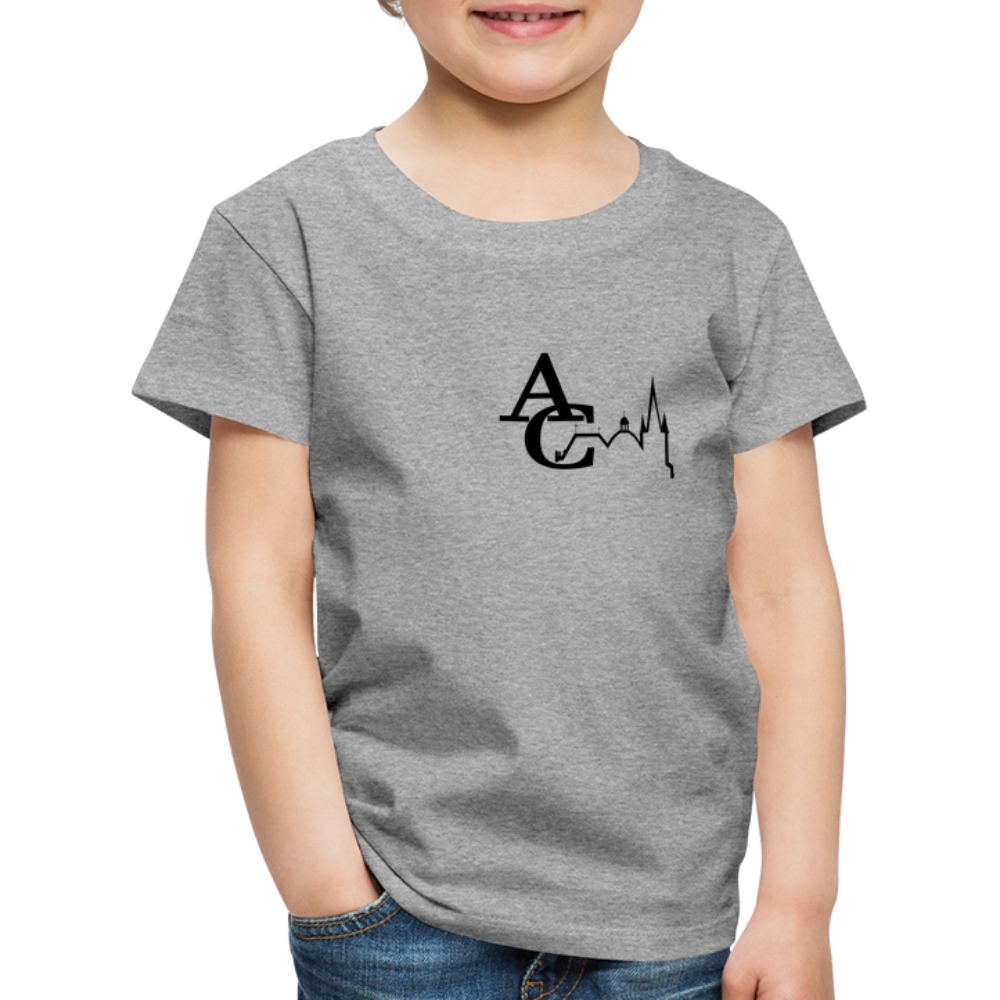 Kinder Premium T-Shirt - Grau meliert