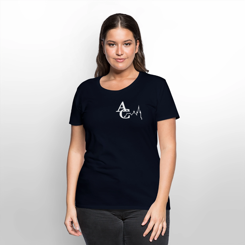 AC Frauen Premium T-Shirt - Navy