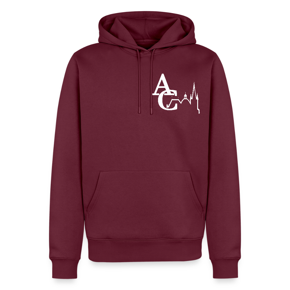 AC Männer Premium Hoodie - Burgunderrot