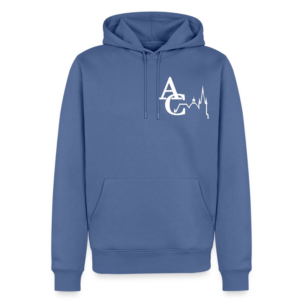 AC Männer Premium Hoodie - Taubenblau