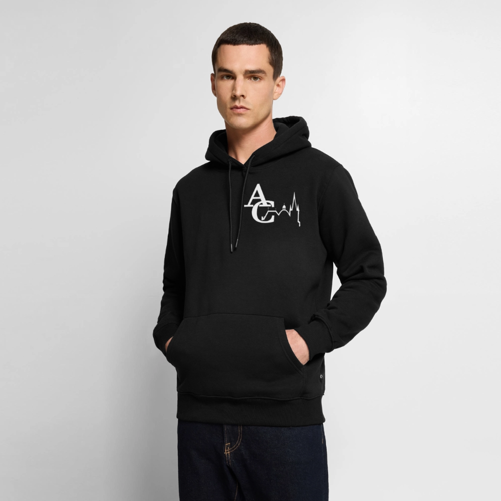 AC Männer Premium Hoodie - Schwarz