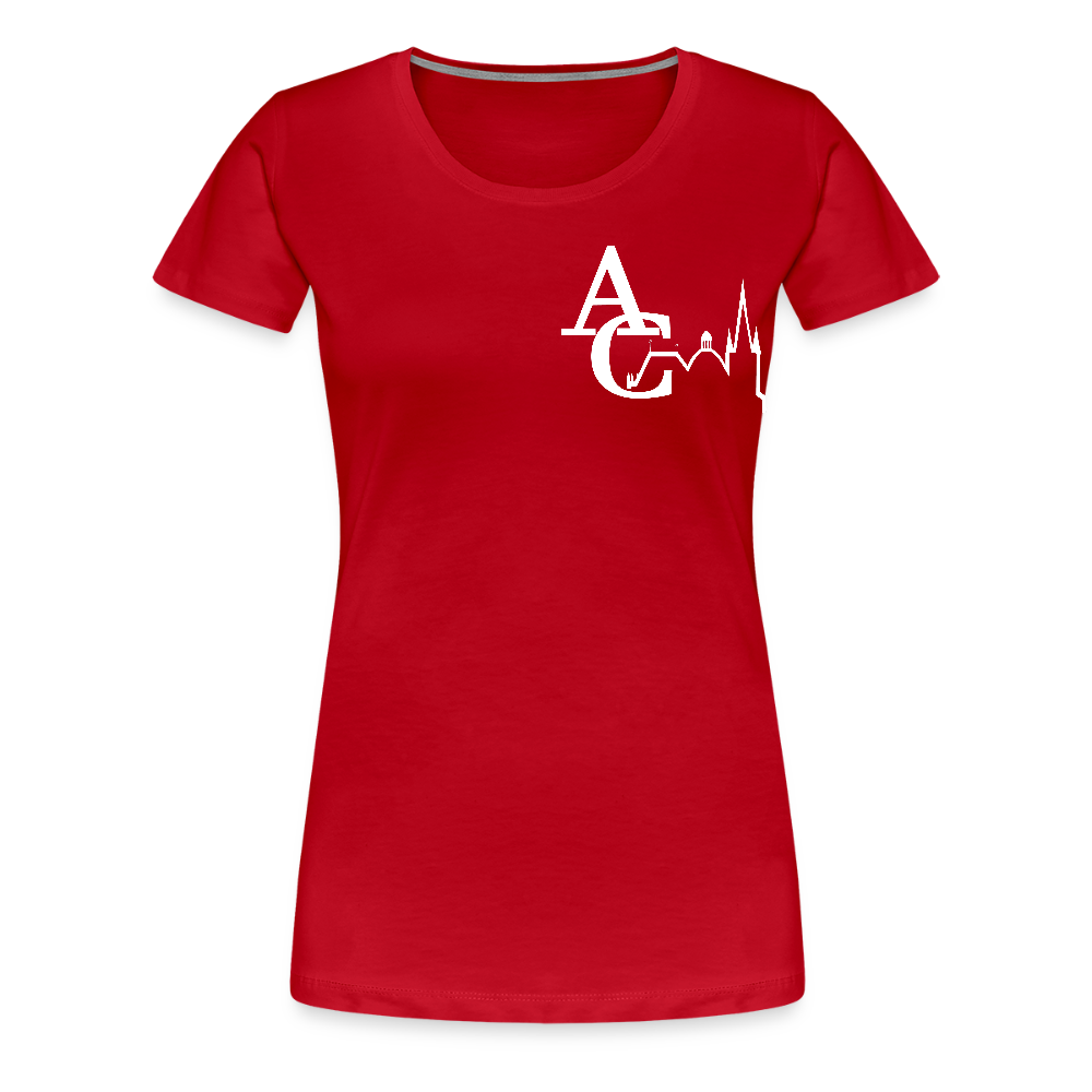 AC Frauen Premium T-Shirt - Rot