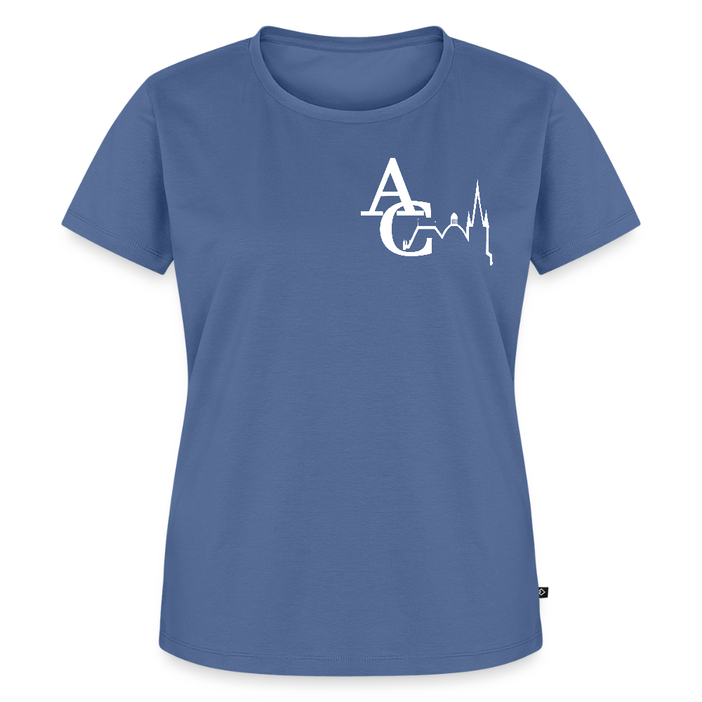 AC Frauen Premium T-Shirt - Taubenblau