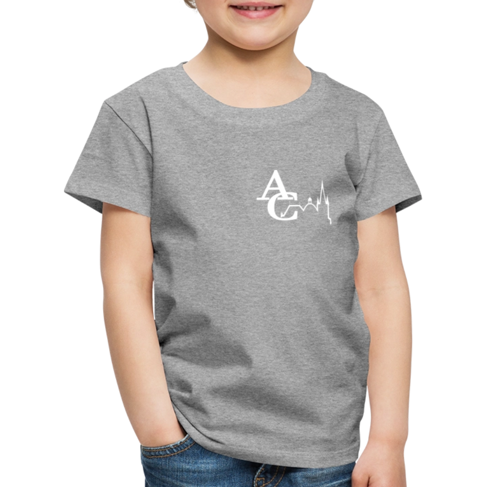 AC Kinder Premium T-Shirt - Grau meliert