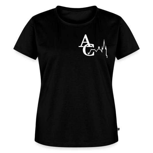 AC Frauen Premium T-Shirt - Schwarz