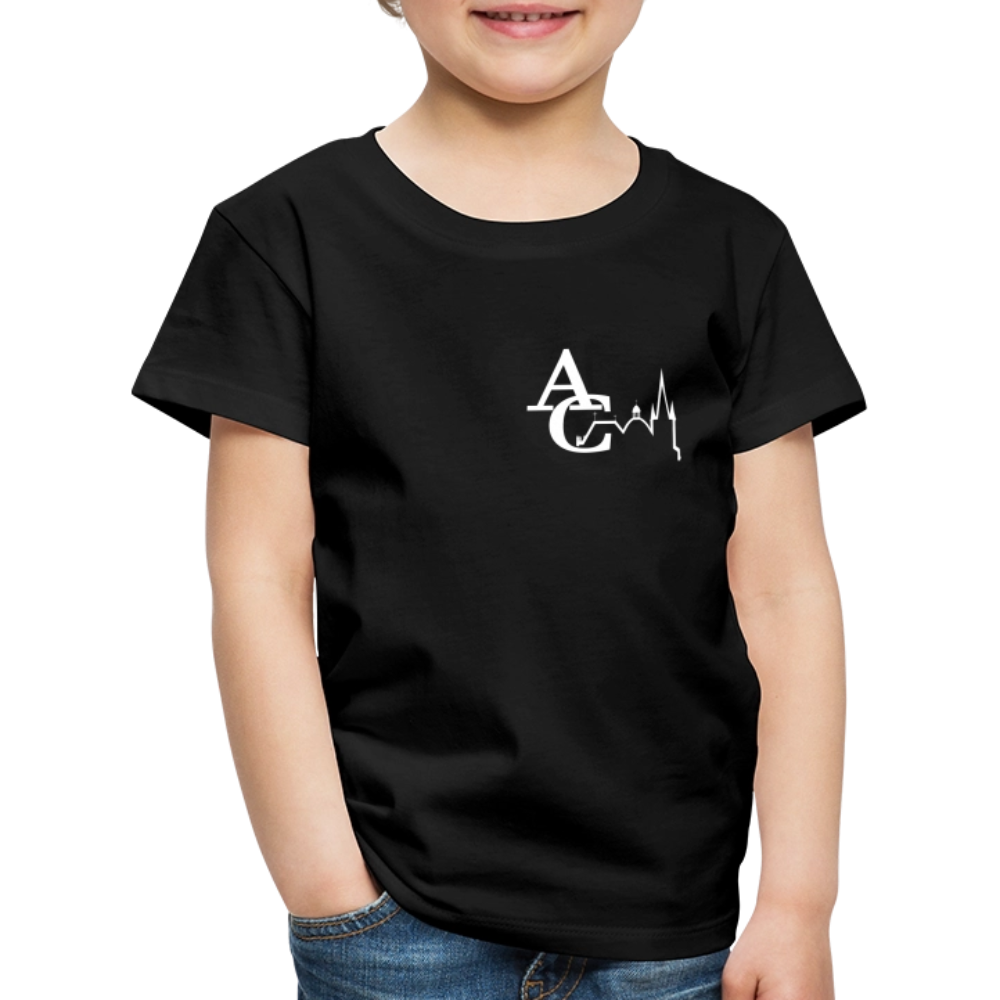 AC Kinder Premium T-Shirt - Schwarz