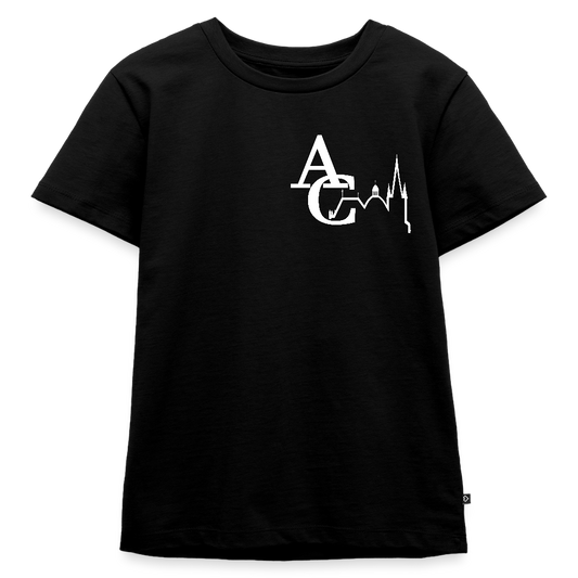 AC Kinder Premium T-Shirt - Schwarz