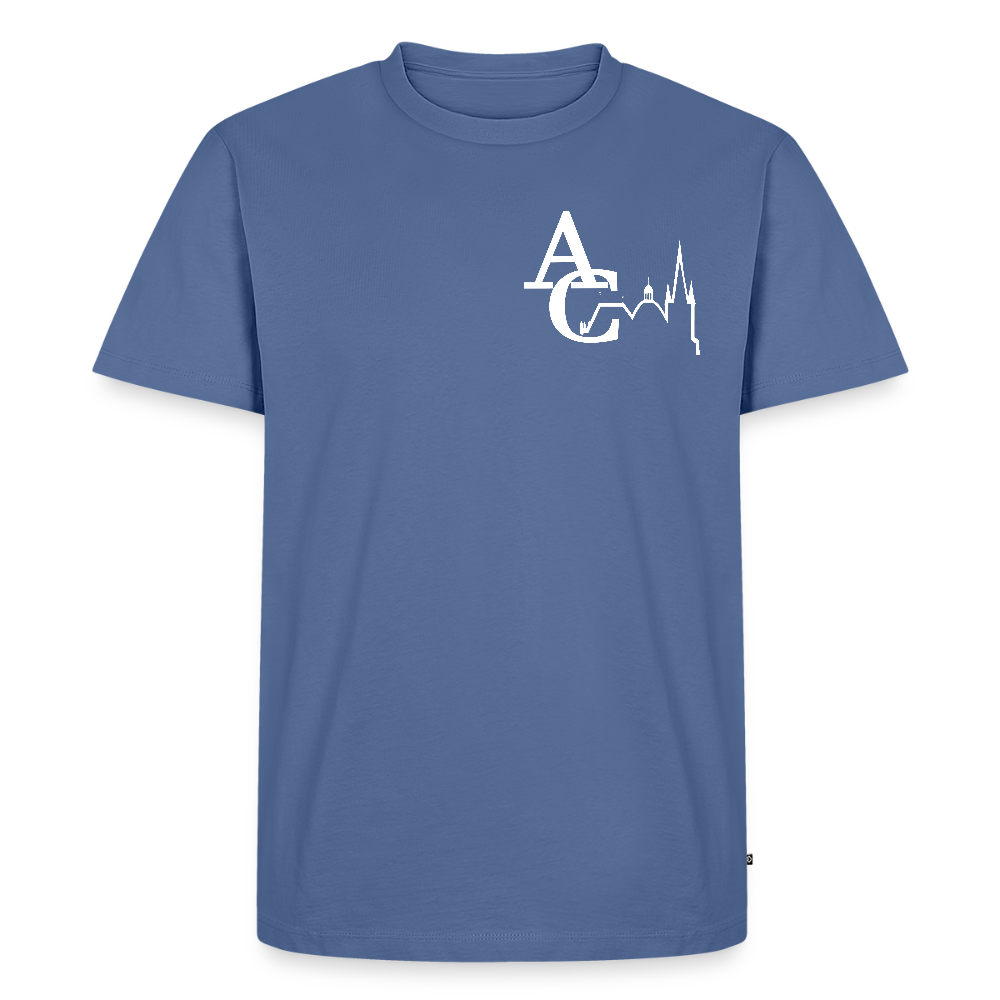 AC  Männer Premium T-Shirt - Taubenblau