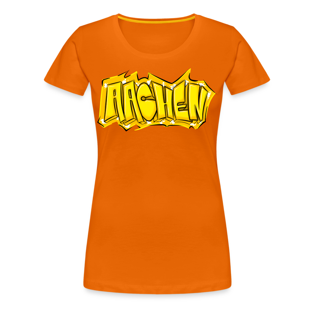 Aachen Frauen Premium T-Shirt - Orange