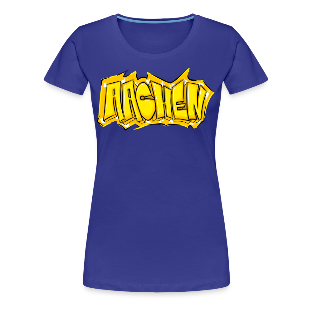 Aachen Frauen Premium T-Shirt - Königsblau