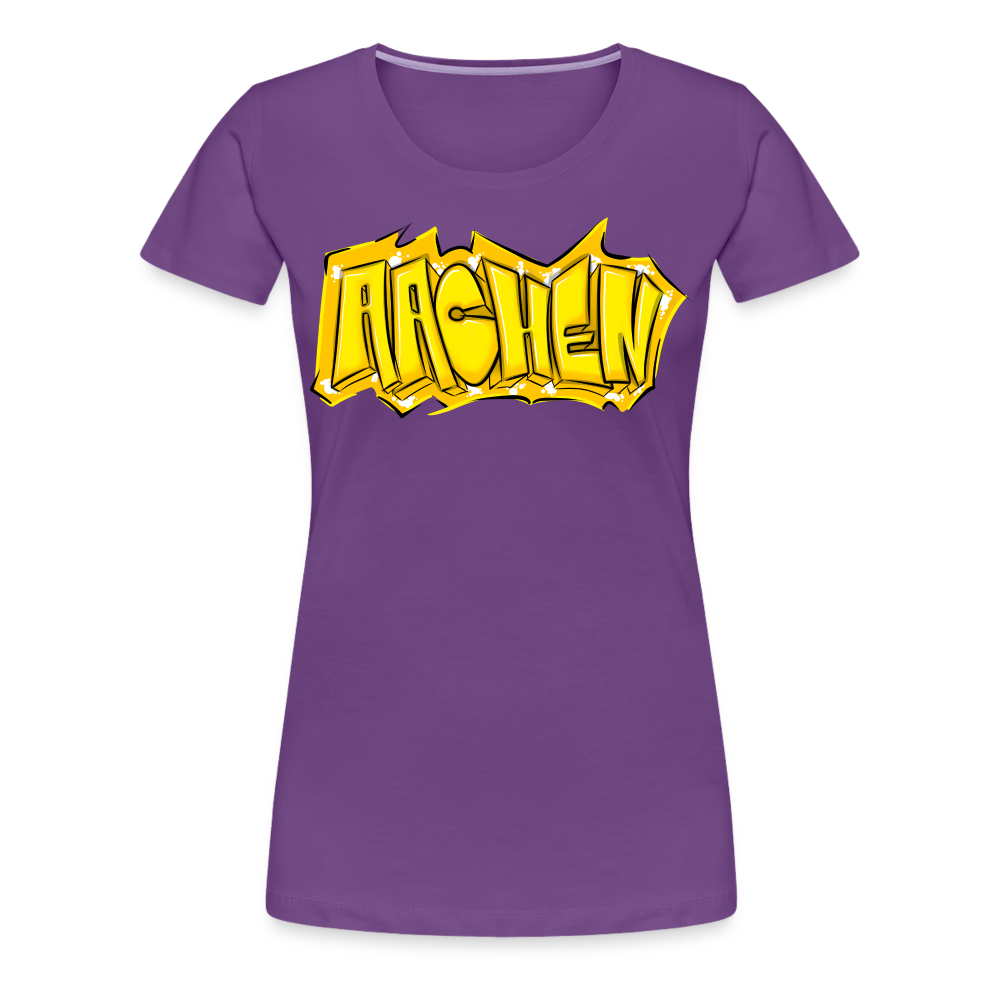 Aachen Frauen Premium T-Shirt - Lila