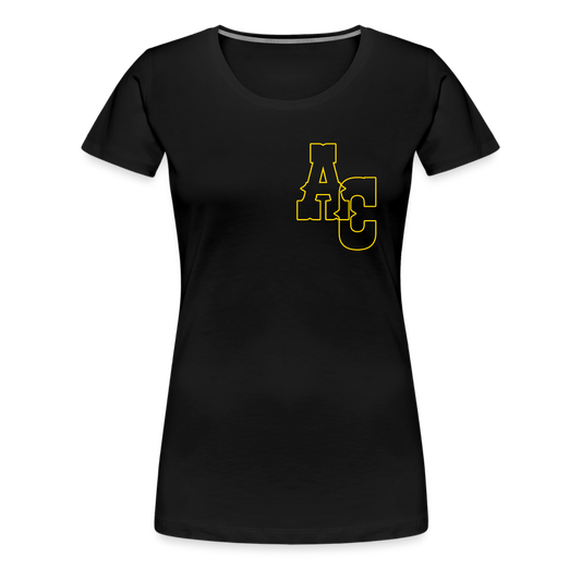 AC 2 SchwarzGelb, Frauen Premium T-Shirt - Schwarz