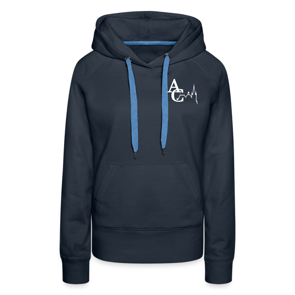 Aachen Frauen Premium Hoodie - navy