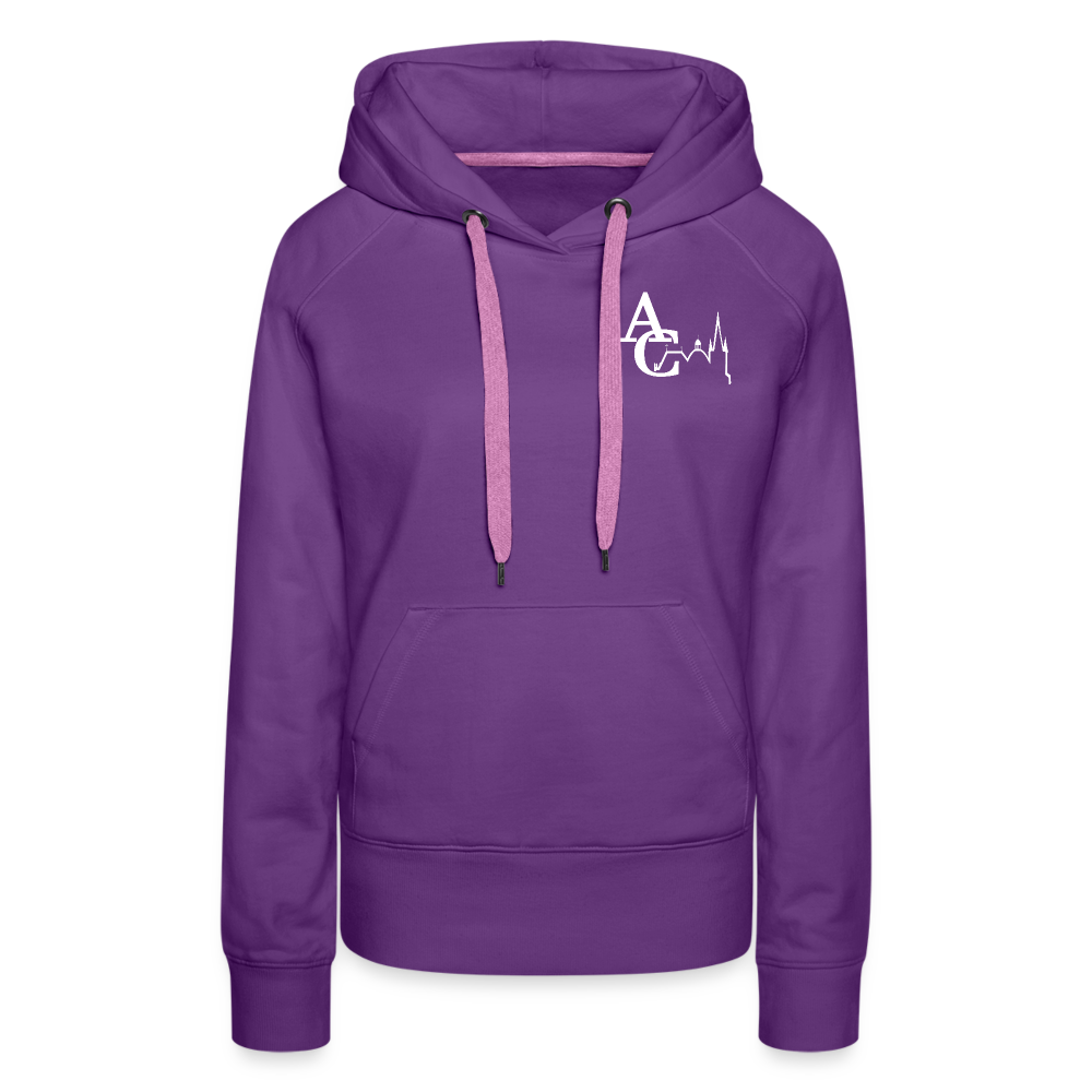 Aachen Frauen Premium Hoodie - purple