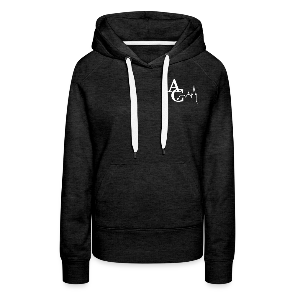 Aachen Frauen Premium Hoodie - charcoal grey