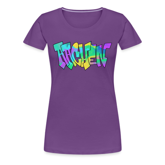 Aachen Women’s Premium T-Shirt - purple