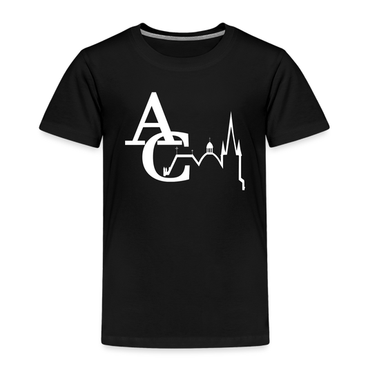 AC Kinder Premium T-Shirt - Schwarz