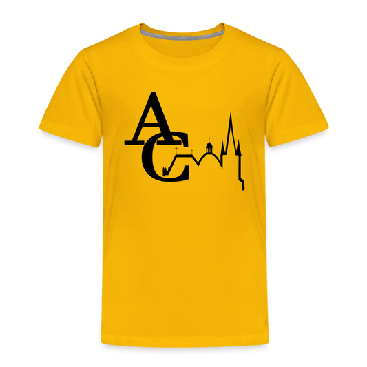 AC Kinder Premium T-Shirt - Sonnengelb