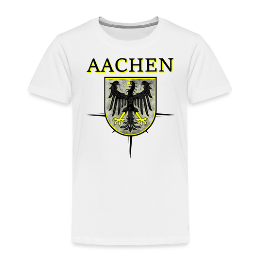 Aachen Kinder Premium T-Shirt - weiß