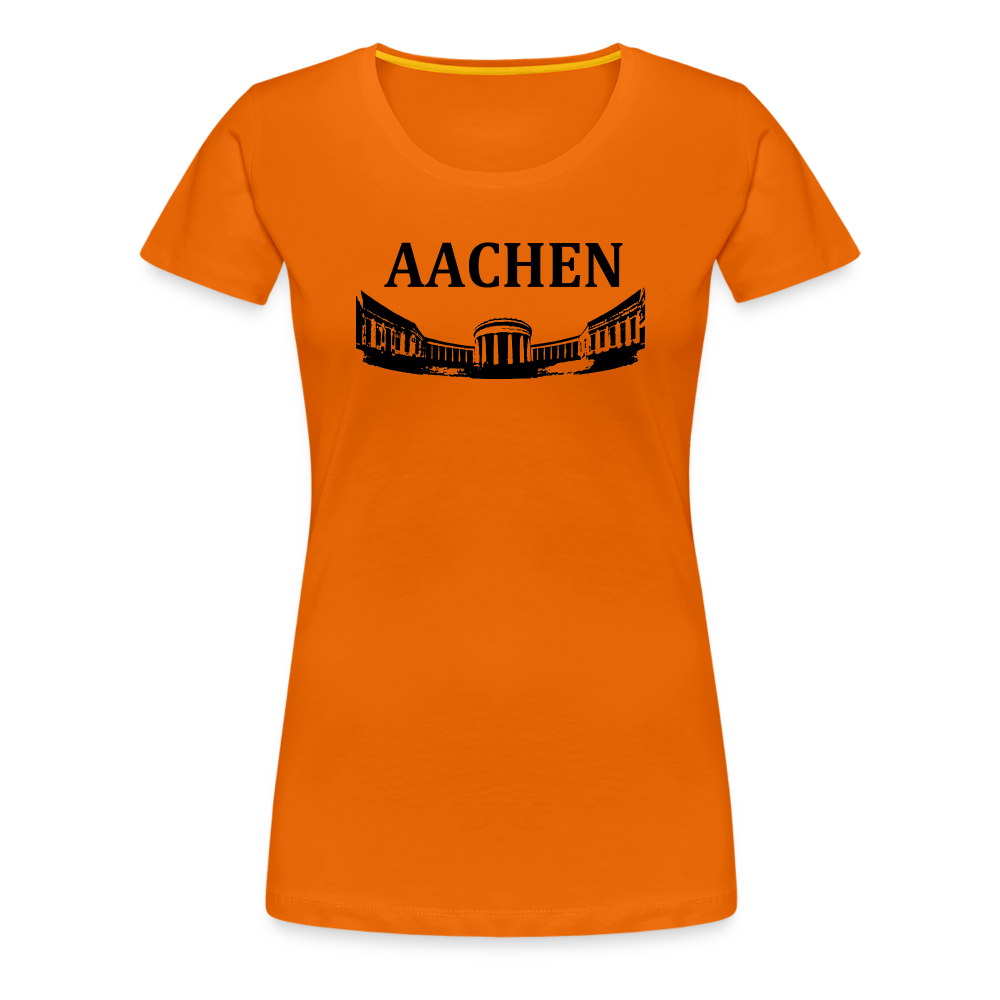 Elisenbrunnen, Frauen Premium T-Shirt - Orange